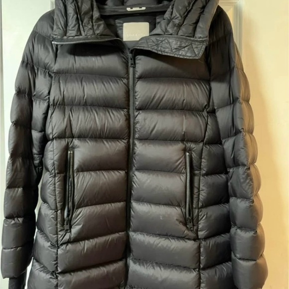 Soia & Kyo Black Puffer Coat (M) - Picture 2 of 4